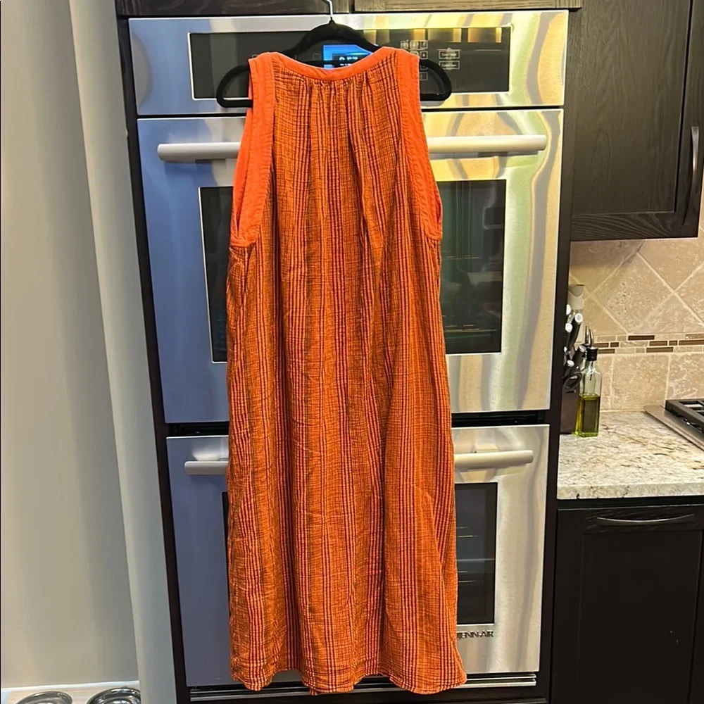 Free People Orange Maxi Dress